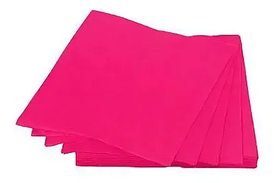 Guardanapos de Papel Folha Dupla Pink 24×24 cm – 20 Unidades – Alta Absorção para Festas e Eventos