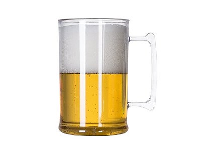 Caneca Transparente Grande 500ml