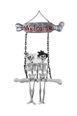 Noivos Esqueletos para Pendurar – Halloween 65 cm