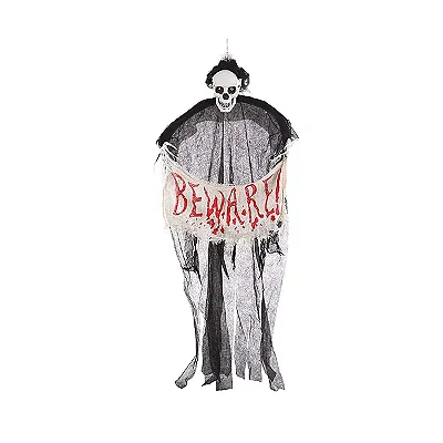 Caveira Ortis com LED Halloween – 90cm