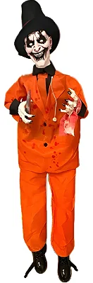 Palhaço Animado Halloween – 1,80m – Som e Movimento