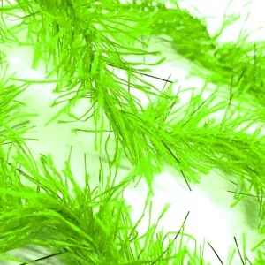 Marabú Fino de Tecido Decorativo 1,60m – Verde Claro - 12 Unidades