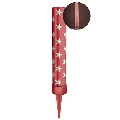 Vela Vulcão Rosa - 12cm