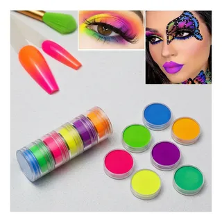 Torre Neon em Pó – Brilha na Luz Negra (5 Unidades)