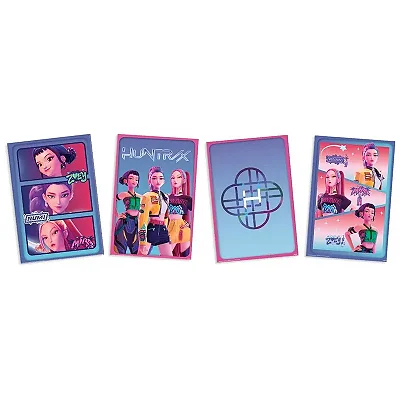 Quadros Decorativos Festa Guerreiras do K-Pop 31x21cm - 4 unidades