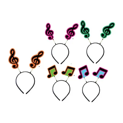 Tiaras Notas de Neon – 10 Unidades