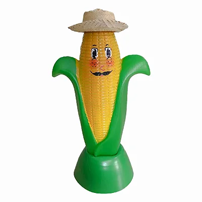 Enfeite Festa Junina Senhor Milho com Base – 40cm