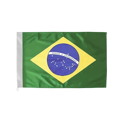 Bandeira do Brasil para Pendurar 40x60cm em Poliéster