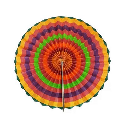 Lanterna de Papel Colorida para Decoração – Redonda 40cm