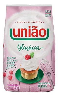 Açúcar Refinado de Confeiteiro Glaçúcar 500g – União