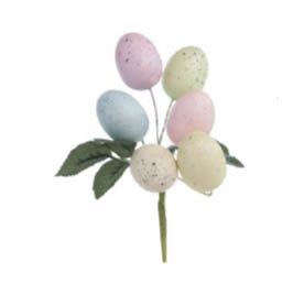 Pick Ovos de Páscoa 25cm – Decoração Encantadora