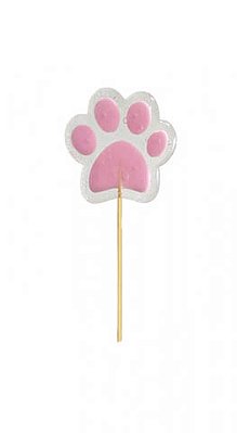 Vela Patinha Rosa 12cm