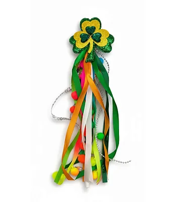 Presilha Trevo com Fitas St. Patrick – 2 Unidades