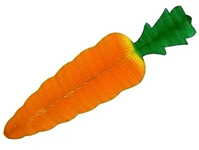 Enfeite Colmeia em Papel de Seda Cenoura 36cm – Decoração de Páscoa