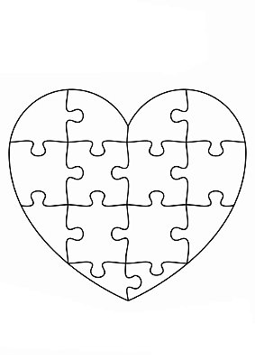 Quebra-Cabeça para Colorir 20x18cm – Acompanha 4 Canetinhas