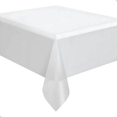 Toalha De Mesa Descartável Plástica 78x78cm – Impermeável E Prática Para Festas