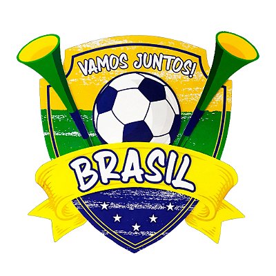 Painel Em EVA Taça Brasil 52x49cm