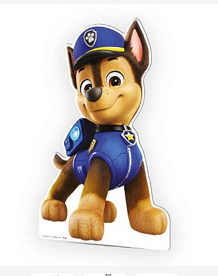 Decoração De Chão Patrulha Canina Core 64x40cm – Enfeite Festa Infantil