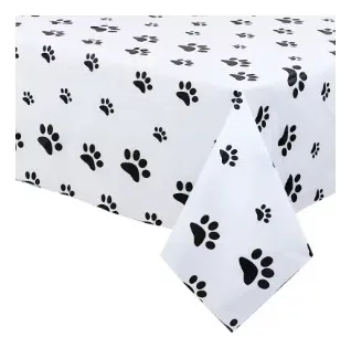 Toalha de Mesa Plástica Patinhas 1,37m x 1,83m Decoração Festa Infantil