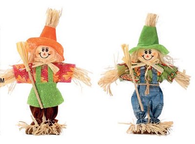 Enfeite Junino Espantalho Decorativo de Mesa 25cm – Modelo Sortido - 1 Unidade