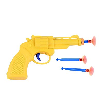 Pistola Lança Dardos 13cm – Kit com 1 Pistola e 3 Dardos