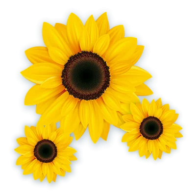 Kit Girassol Decorativo com 3 Unidades – Festa Junina