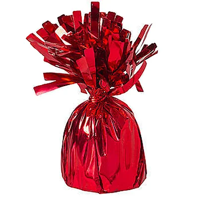 Peso para Arranjos de Balões Vermelho - 150g - 1 Unidade