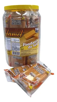Pote Doce Fondant de Leite 1,2kg (20 Unidades) – Sabor Tradicional Clamel