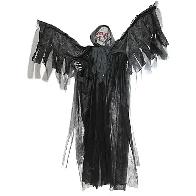 Caveira Dax com Luz e Som 1,85m – Decoração Halloween
