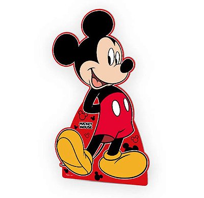 Decoração de Chão Mickey 65x40cm – Papel Cartão