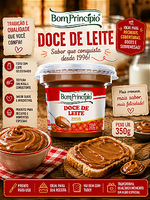 Doce de Leite Bom Princípio 350g
