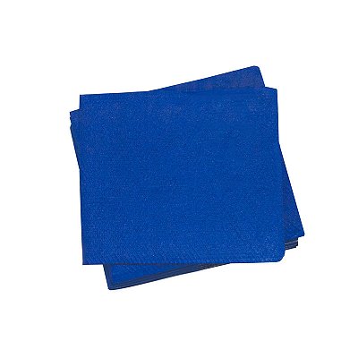 Guardanapos de Papel Folha Dupla Azul 24×24 cm – 20 Unidades