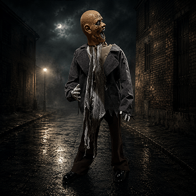 Zumbi Animado com Som e Movimento 183cm