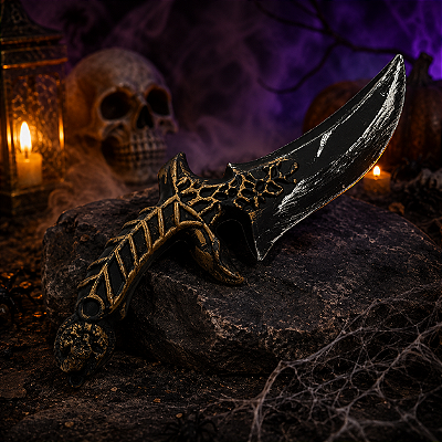 Punhal de Brinquedo Plástico para Fantasia Halloween – 33cm