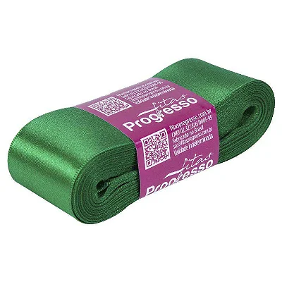Fita Cetim Simples 38mm x 10metros´- Verde