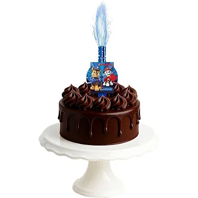Vela Super Estelar Patrulha Canina Chase e Marshall – 12cm