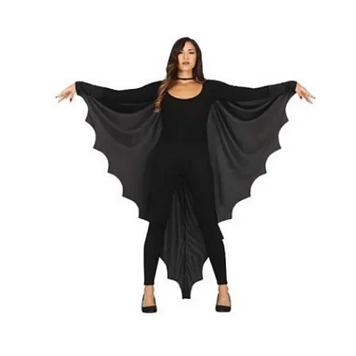 Fantasia Asa De Morcego Adulto Hallowen 130cm