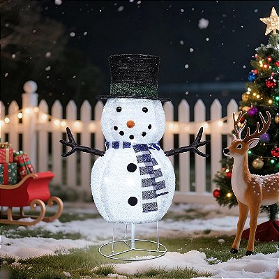 Boneco de neve Com 45 Led - 60CM