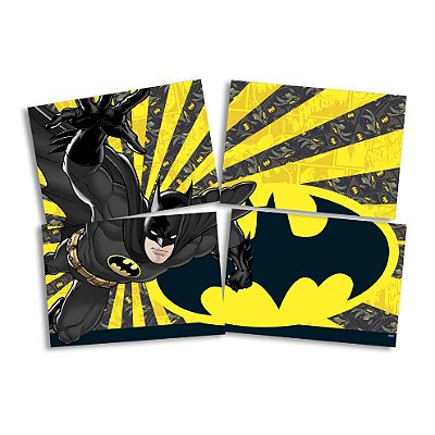 Painel Cartonado de Festa Batman - 1,28x90cm