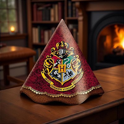 Chapéu de Aniversário Festa Harry Potter - 8 Unidades
