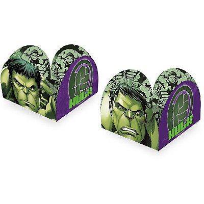 Porta Forminha para Doces Hulk - 50 unidades