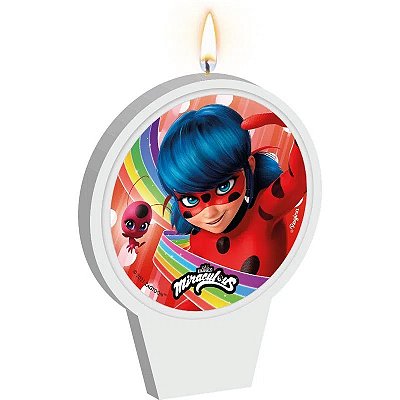 Vela Temática Miraculous Ladybug