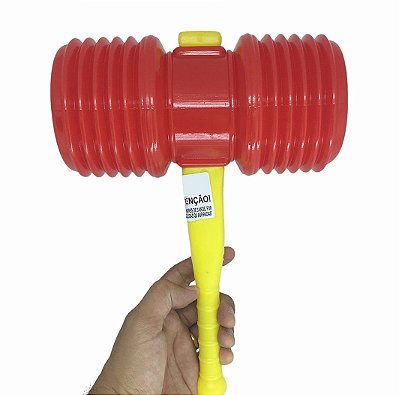 Martelão Brinquedo Marreta Chapolin Com Som - 30cm