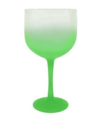 Taça Gin Verde Degradê