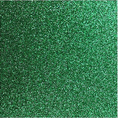 Placa de EVA Glitter Verde- 1 unidade