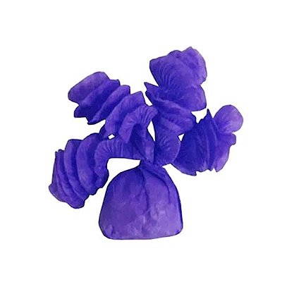 Papel de Bala Rococó Lilás 8cm x 35 cm - 40 unidades