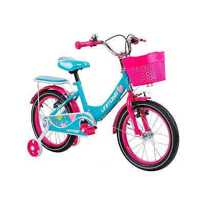 Bicicleta Feminina Aro 16 Love Menina Unitoys Tiffany