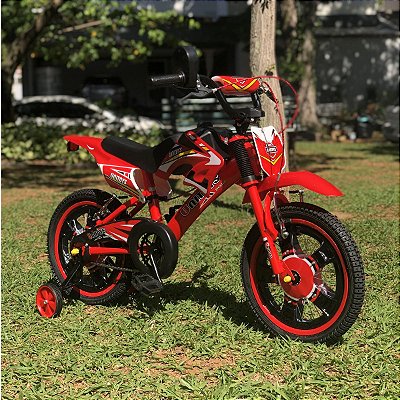 Bike Cross Bicicleta Infantil Aro 16 4 A 8 Anos Menino