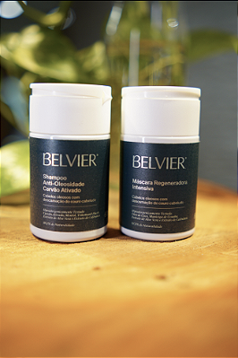 Kit Carvão ativado com mascara regeneradora