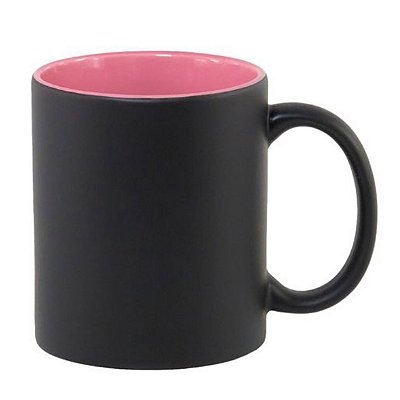 Caneca Mágica Fosca Com Interior Rosa
